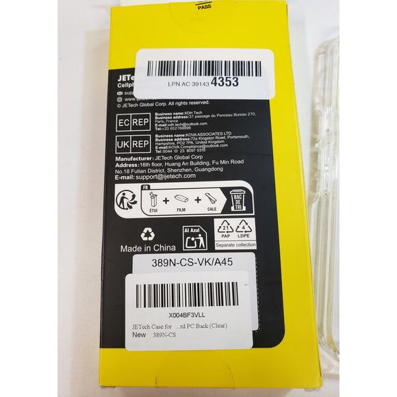 Case for Google Pixel 9/9 Pro.  Non-Yellowing Bumper Cover JETech - Picture 6 of 9